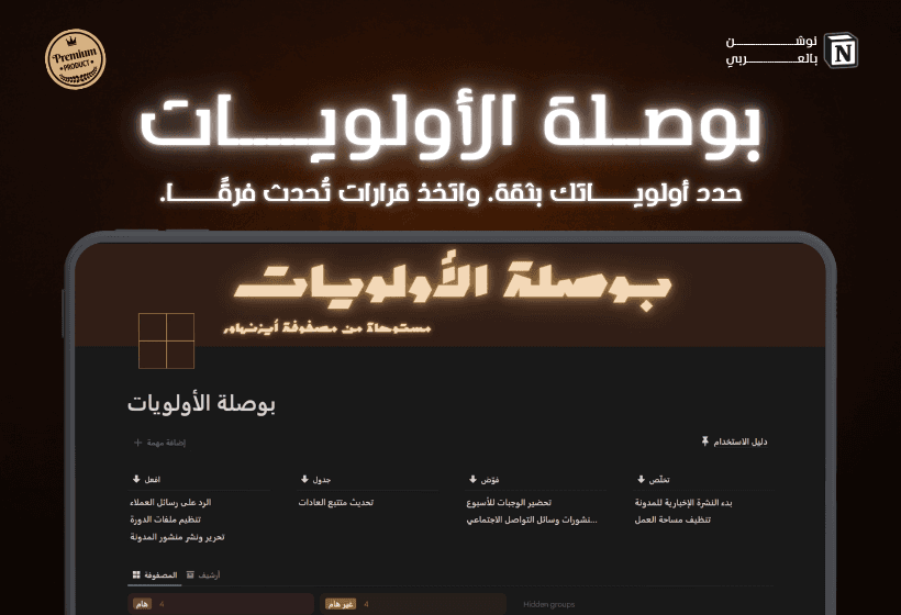 بوصلة الأولويات